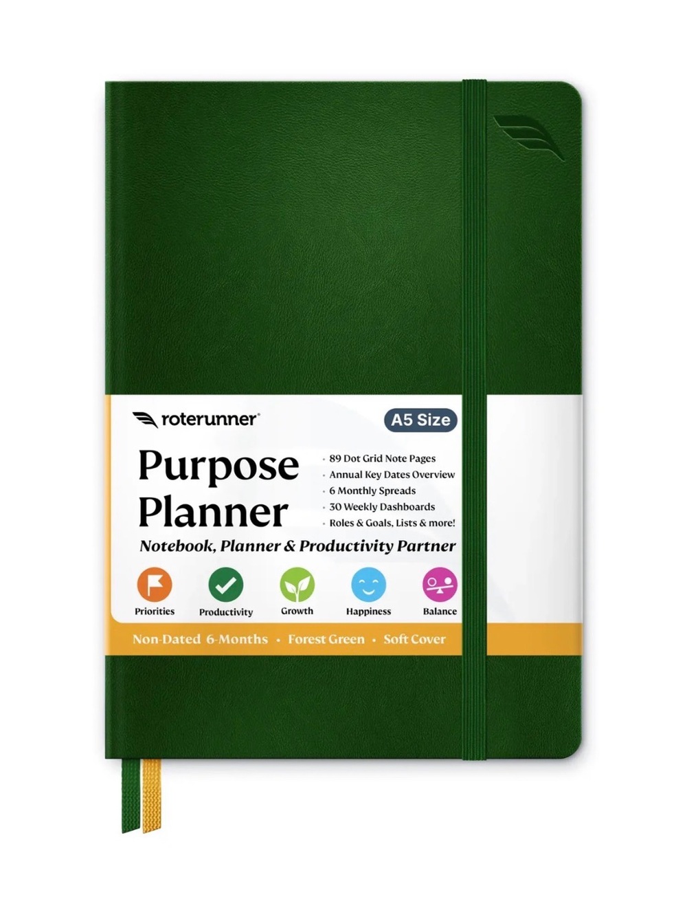 Roterunner Purpose Planner - Cream Softcover